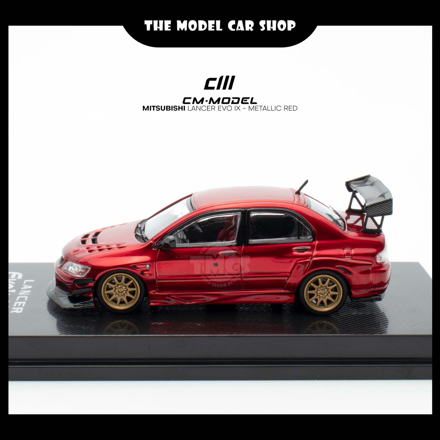 [CM Model] Mitsubishi Lancer Evo IX - Metallic Red