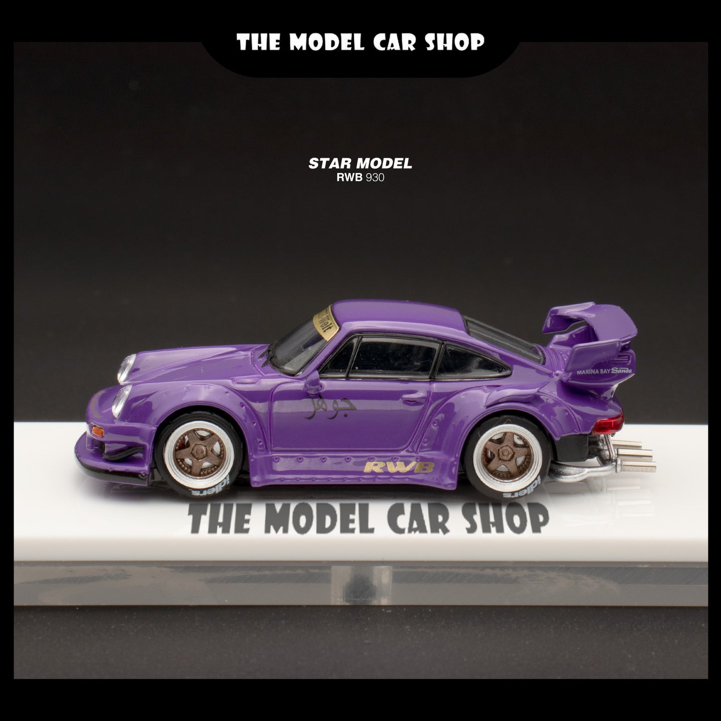 [Star Model] RWB 930 GT Wing - Gloss Purple With Figure & Accesories