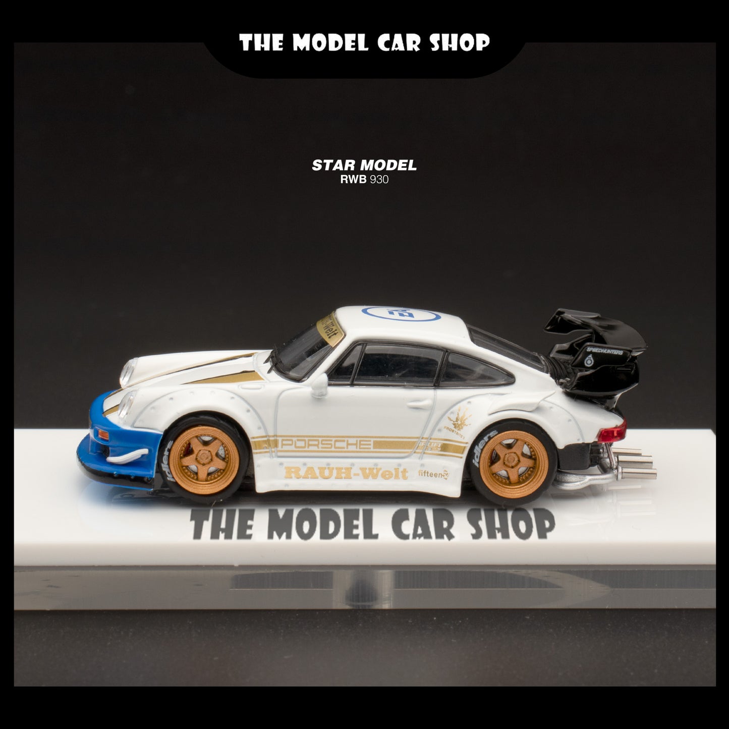 [Star Model]  RWB 930 GT Wing - NFS White With Figure & Acc