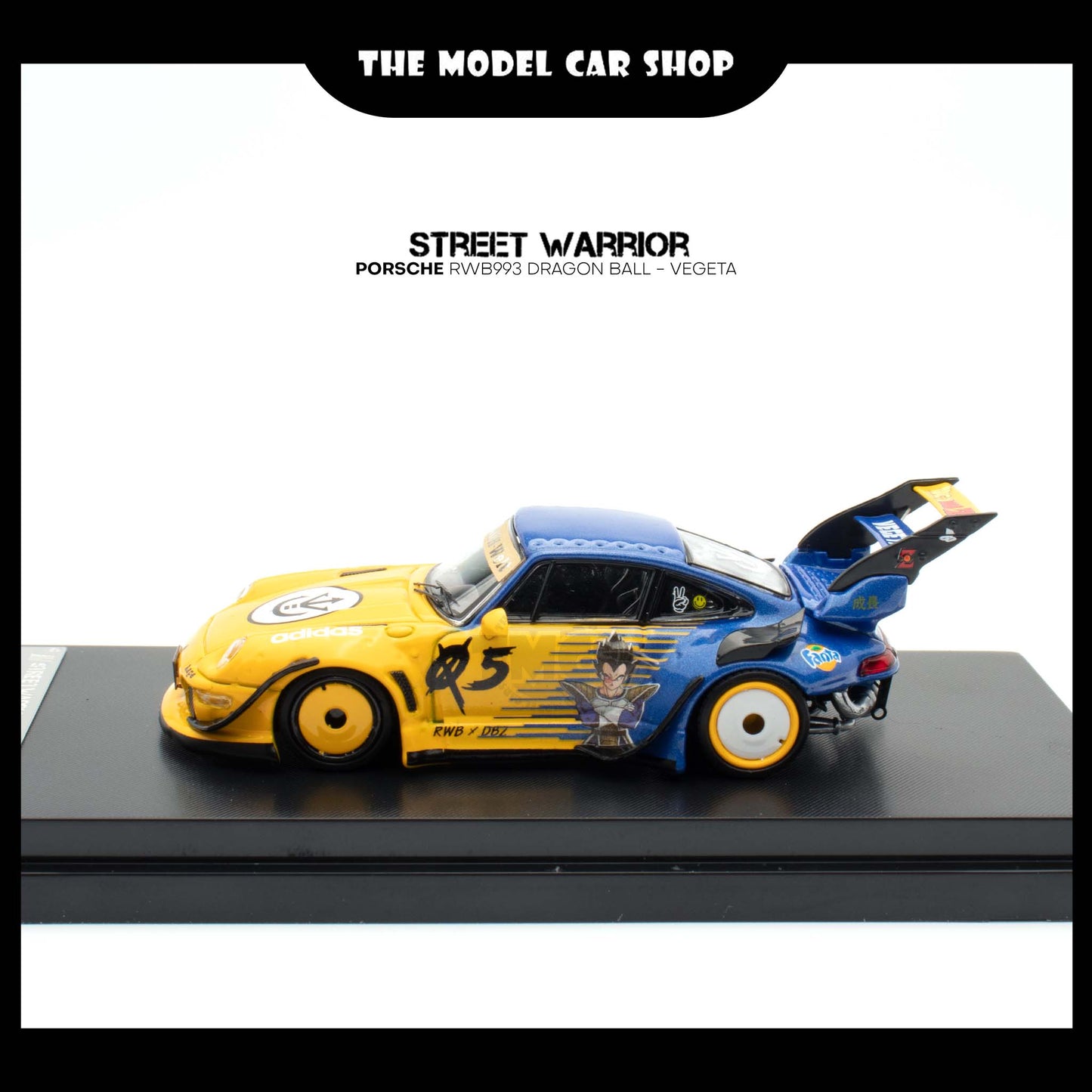 [Street Warrior] Porsche RWB993 Dragon Ball - Vegeta