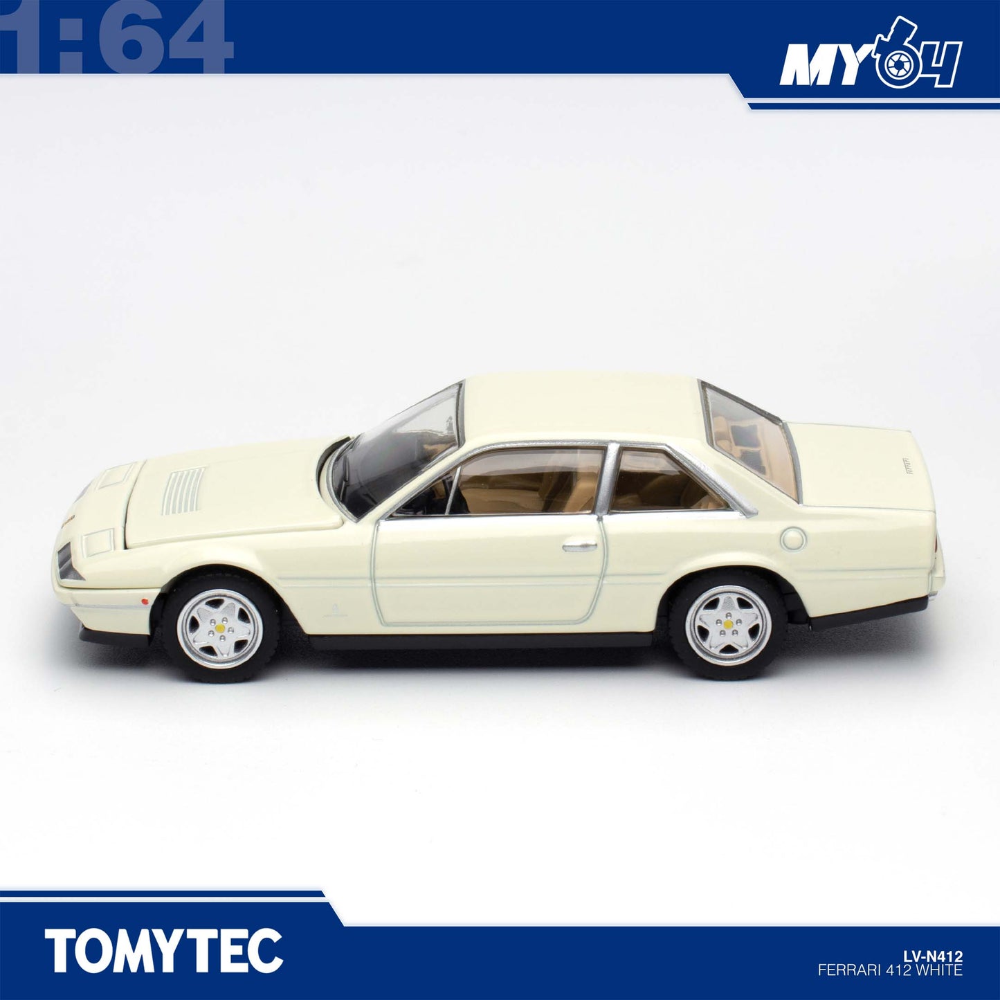 [TLVN] Ferrari 412 White