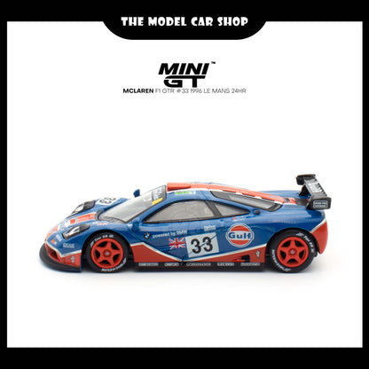 [MINI GT] McLaren F1 GTR #33 1996 Le Mans 24Hr