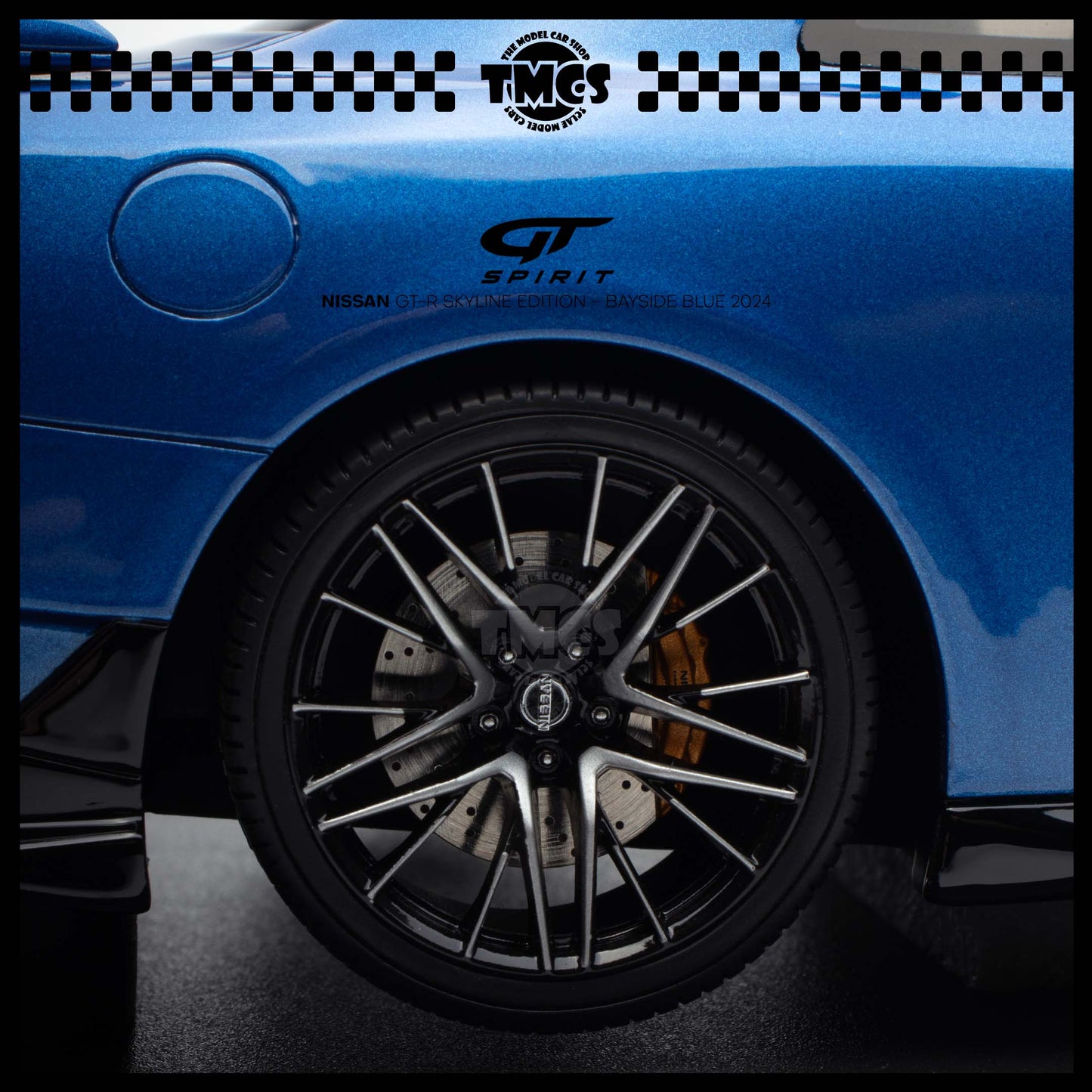 [GT Spirit] 1:18 Nissan GT-R Skyline Edition - Bayside Blue 2024