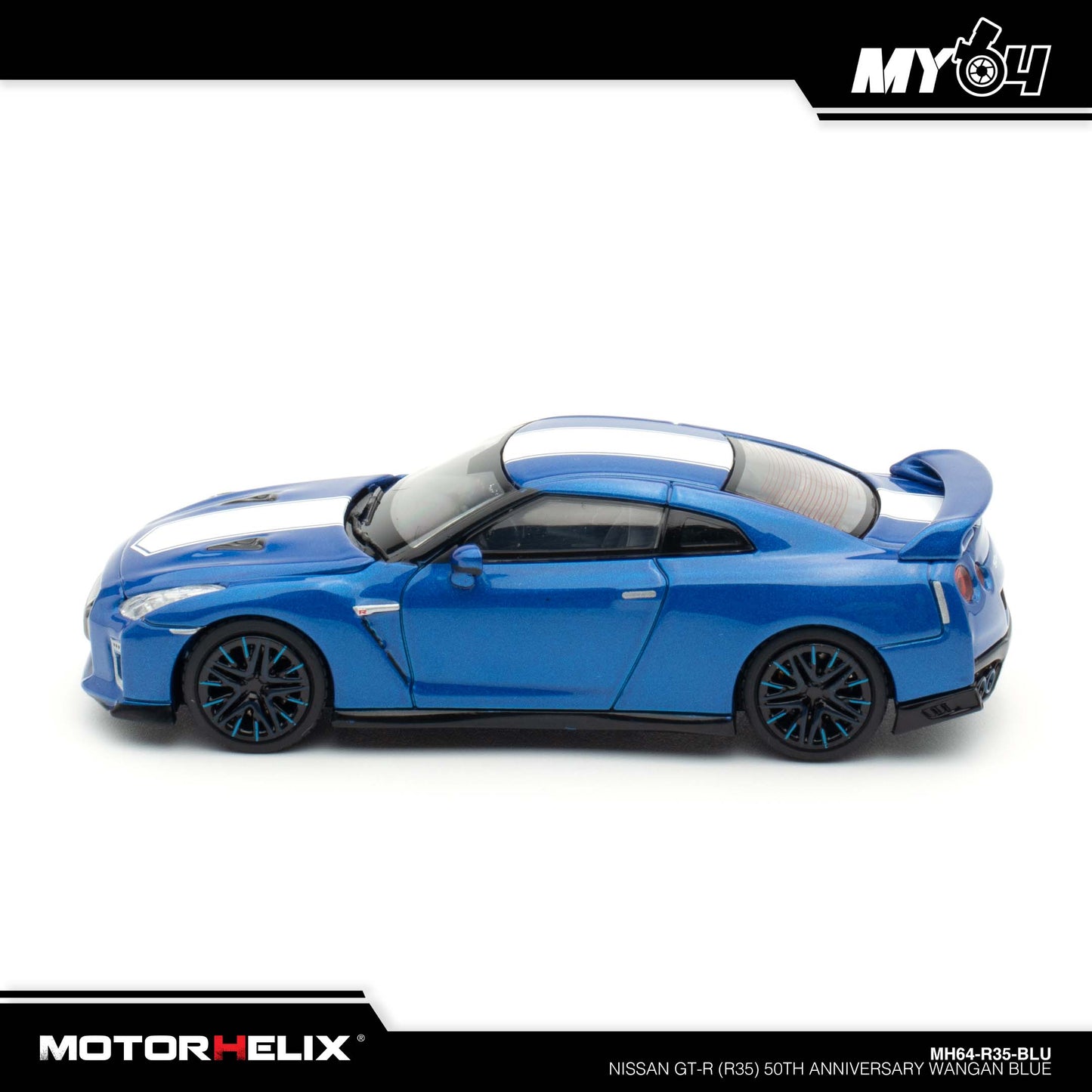 [Motorhelix] Nissan GT-R (R35) 50th Anniversary - Wangan Blue