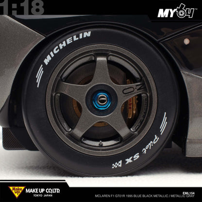[Make Up] 1:18 Edilion Mclaren F1 GT01R 1995 - Blue Black Metallic / Metallic Gray