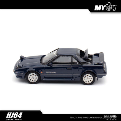 [Hobby Japan] Toyota MR2 1600G-LIMITED SUPER CHARGER 1986 - Blue Mica