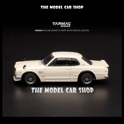 [Tarmac Works] Nissan Skyline 2000 GT-R (KPGC10) - Ivory White Special Edition