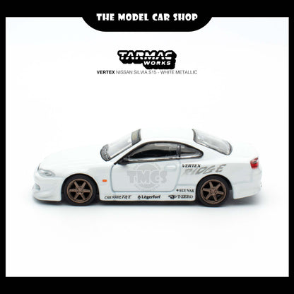 [Tarmac Works] Vertex Nissan Silvia S15 - White Metallic