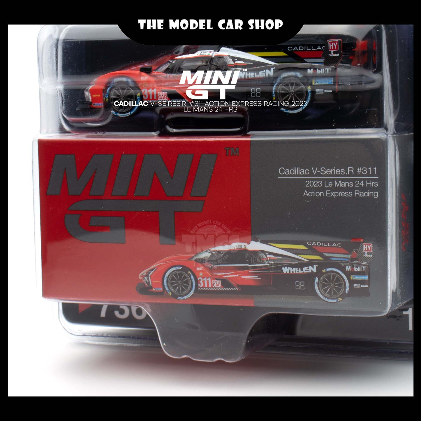 [MINI GT] Cadillac V-Series.R #311 Action Express Racing 2023 Le Mans 24 Hrs (Mijo Exclusive)