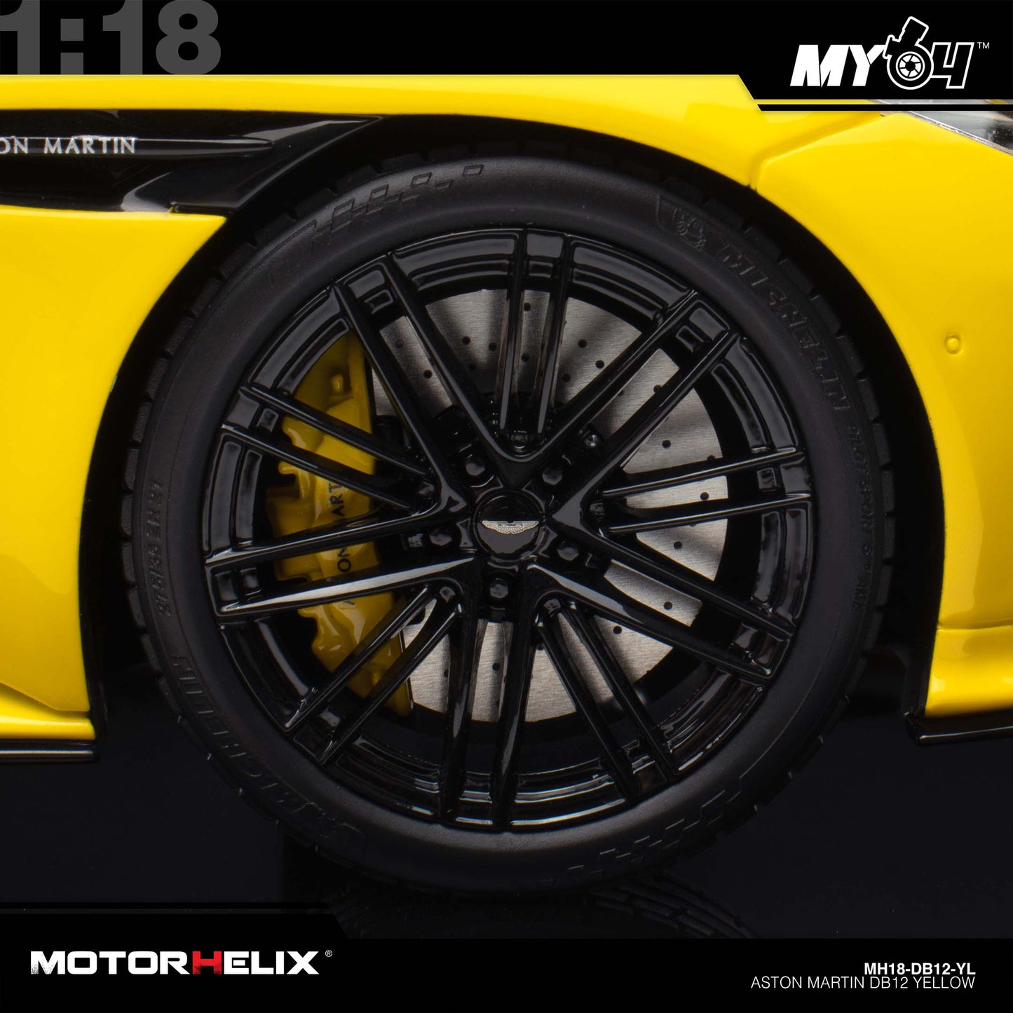 [Motorhelix] Aston Martin DB12 - Yellow
