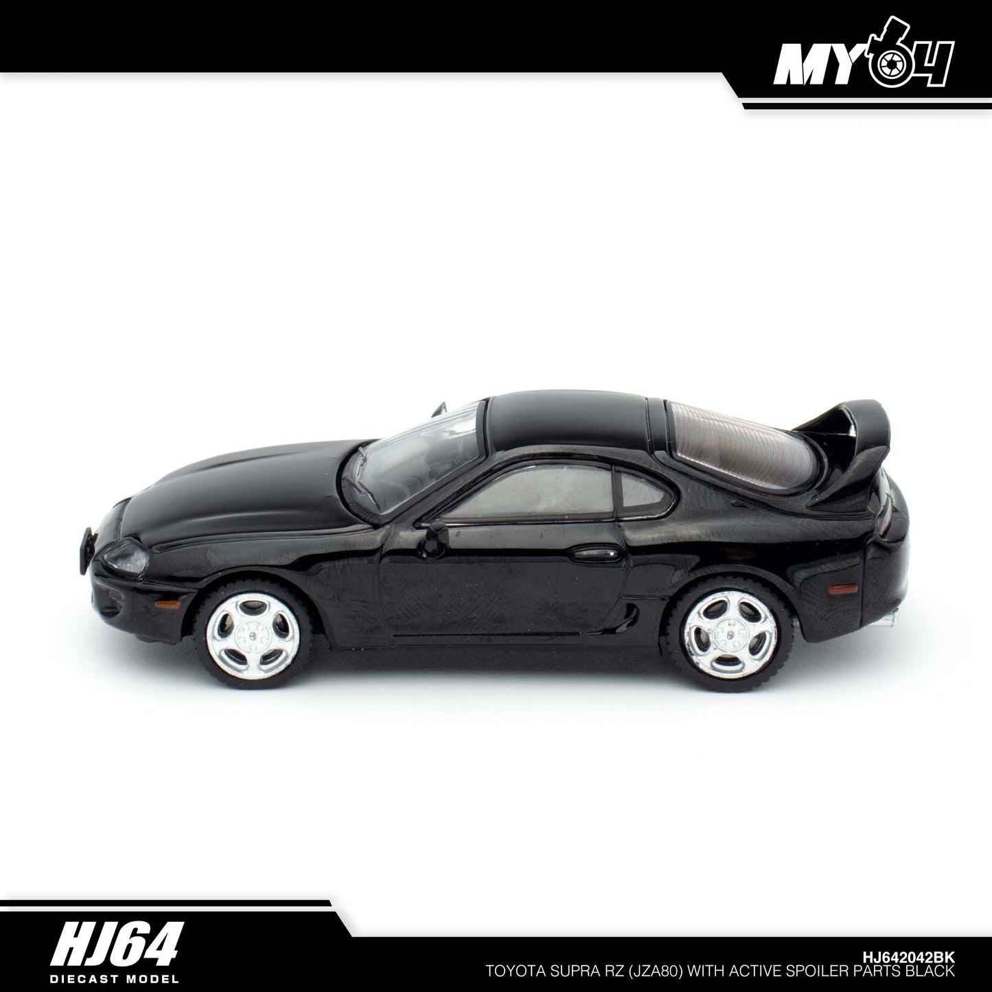 [Hobby Japan] Toyota SUPRA RZ (JZA80) with Active Spoiler Parts - Black