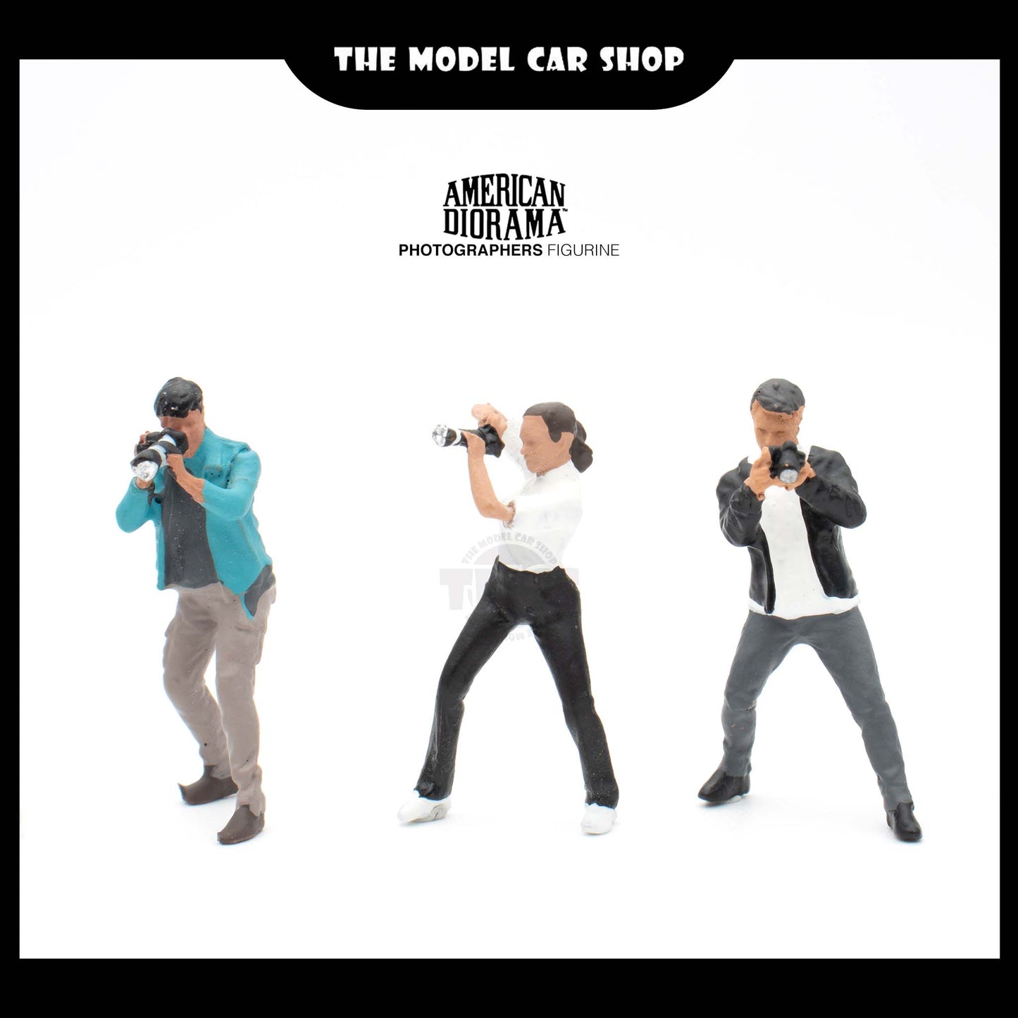 [American Diorama] Photographers Figurine