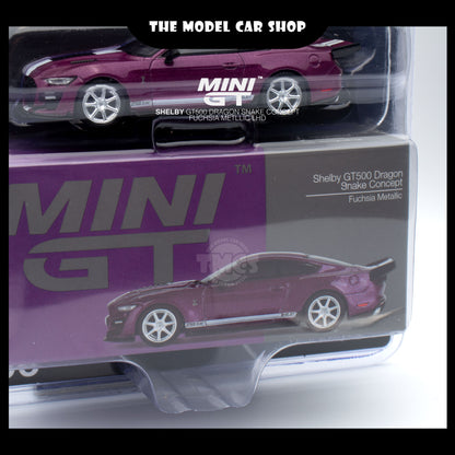 [MINI GT] Shelby GT500 Dragon Snake Concept - Fuchsia Metallic (Mijo Exclusive)