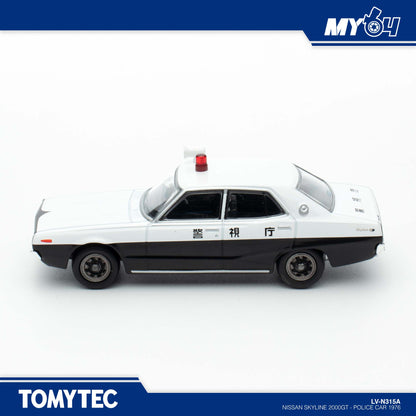 [TOMYTEC] Nissan Skyline 2000GT - Police Car 1976