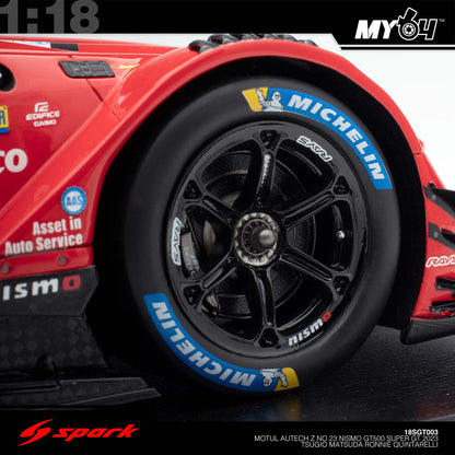 [Sparky] MOTUL AUTECH Z No.23 NISMO GT500 SUPER GT 2023 Tsugio Matsuda - Ronnie Quintarelli