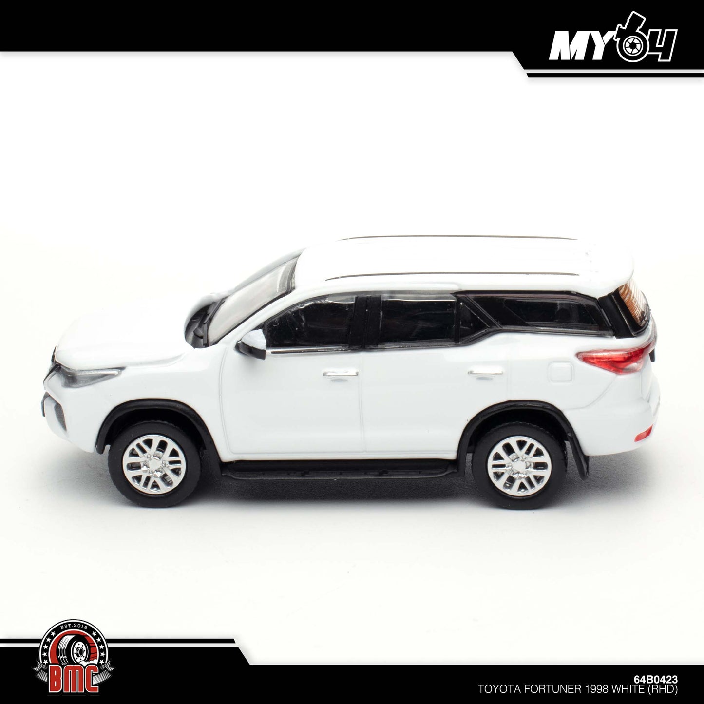 [BMC] Toyota Fortuner 2018 - White (RHD)