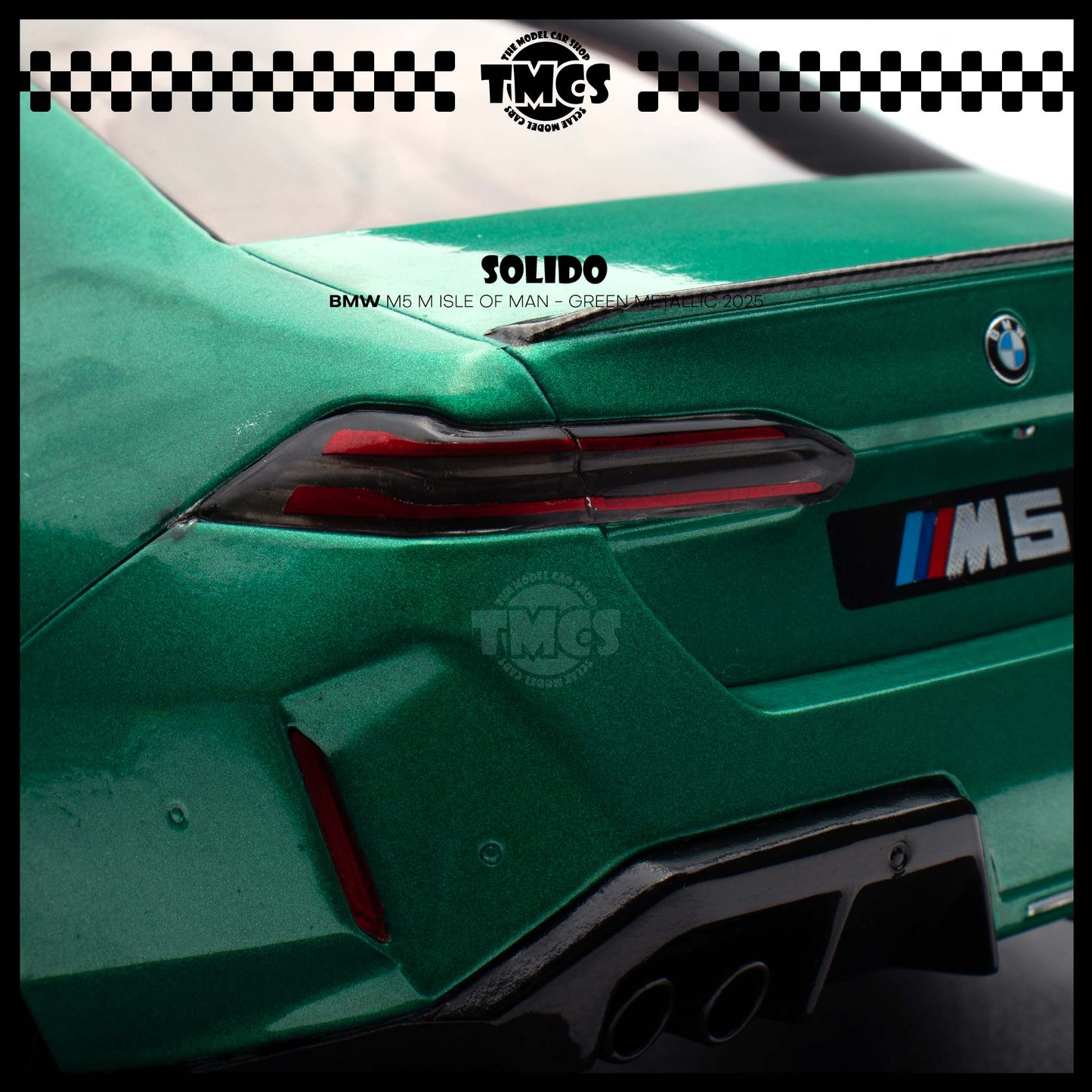 [Solido] 1:18 BMW M5 M Isle of Man - Green Metallic 2025