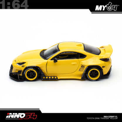 [INNO64] 1:64 Toyota GR86 "Pandem" - Yellow