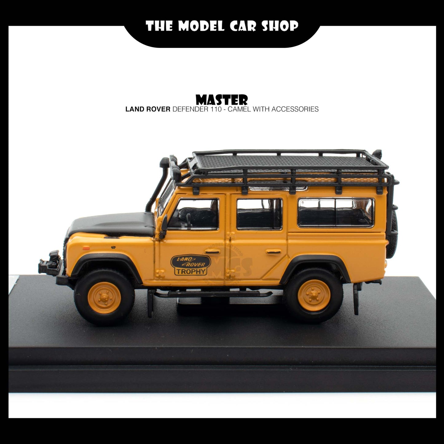 [Master] Land Rover Defender 110 - Camel with Accessories