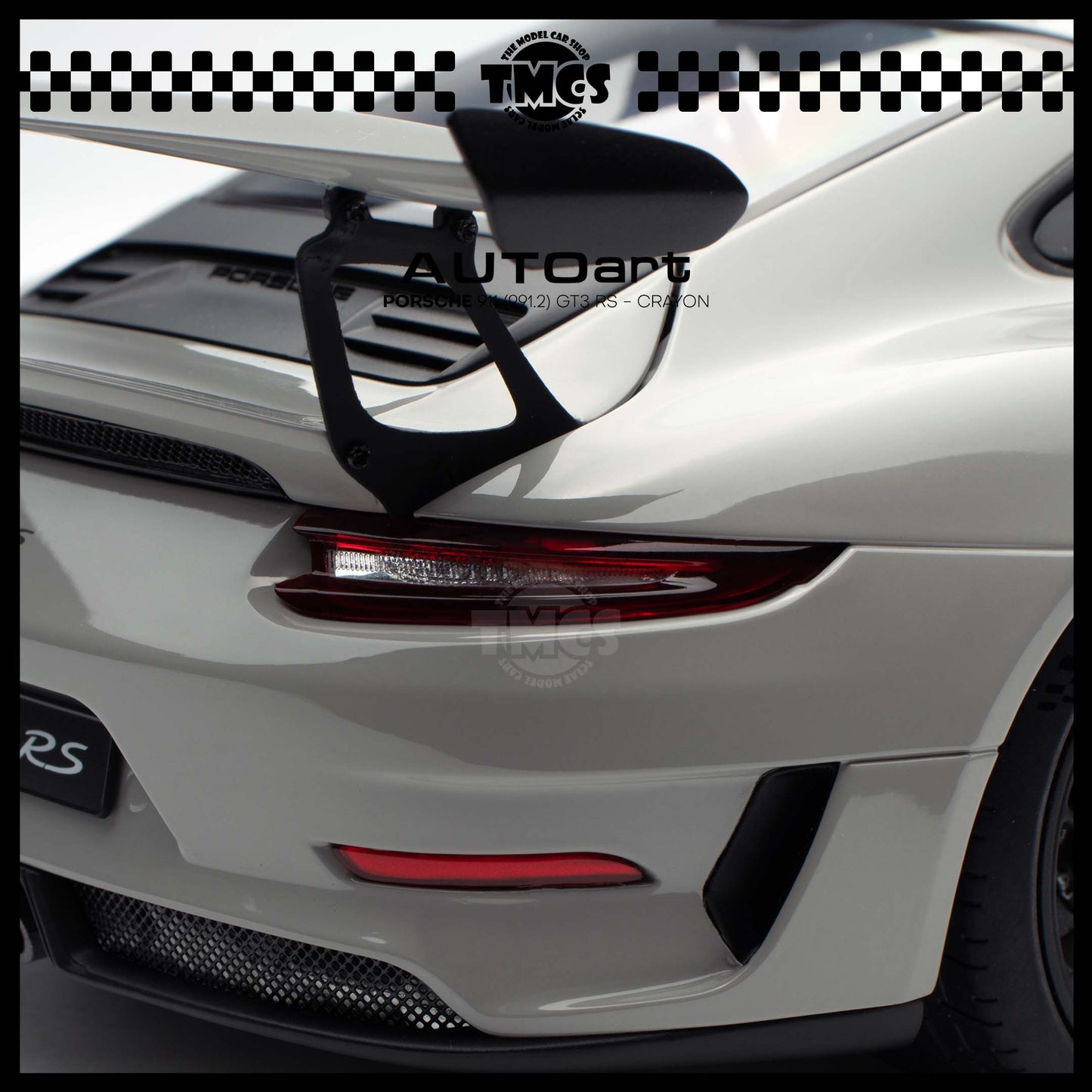 [Auto Art] 1:18 Porsche 911 (991.2) GT3 RS - Crayon