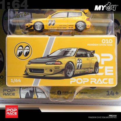 [Pop Race] 1:64 ENIGMA Pandem Civic EG6 v1.5 - Mooneyes