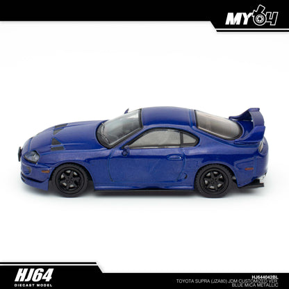 [Hobby Japan] Toyota SUPRA (JZA80) JDM CUSTOMIZED VERSION - Blue Mica Metallic