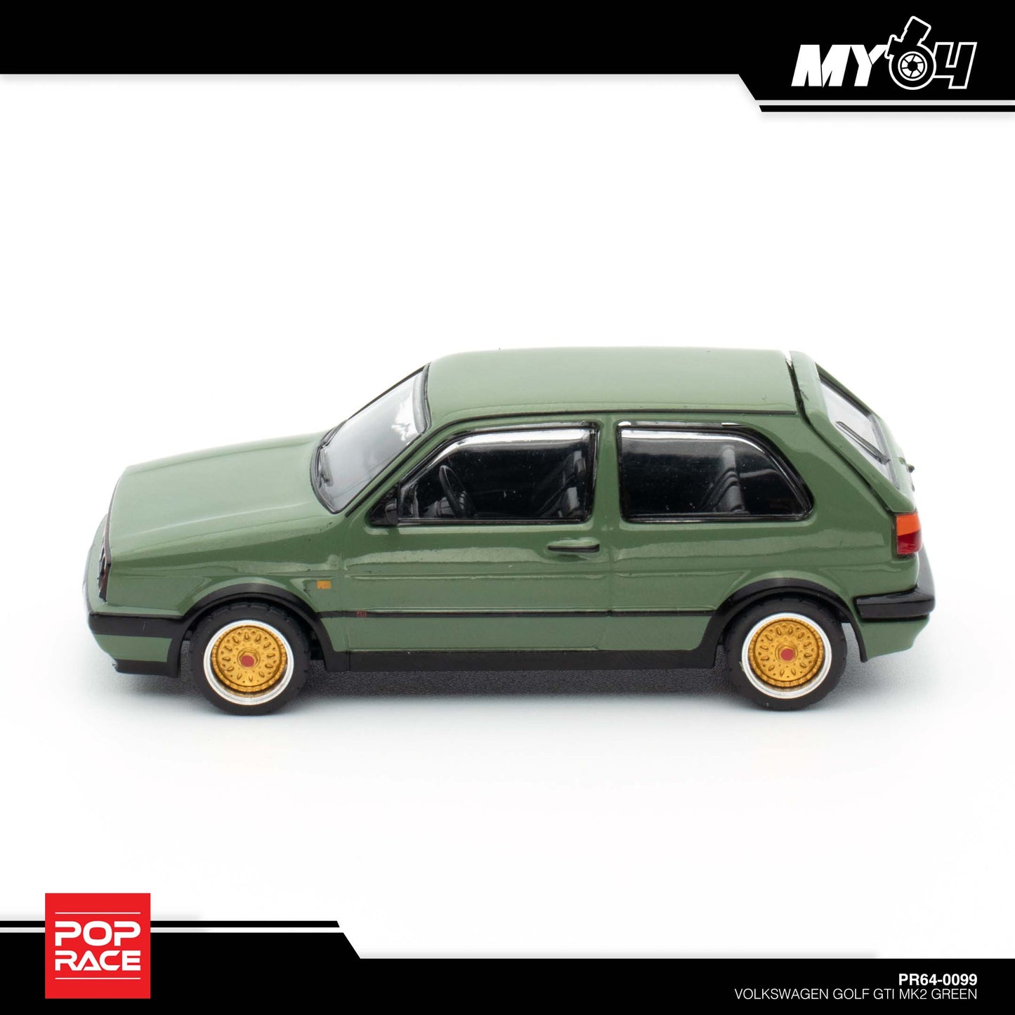 [Pop Race] Volkswagen Golf GTI MKII - Oak Green