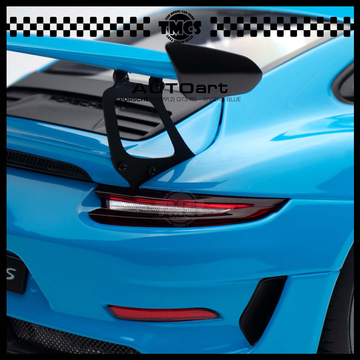 [Auto Art] 1:18 Porsche 911 (991.2) GT3 RS  - Riviera Blue