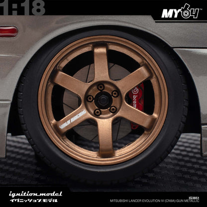 [Ignition Model] 1:18 Mitsubishi Lancer Evolution IV (CN9A) - Gun Metallic