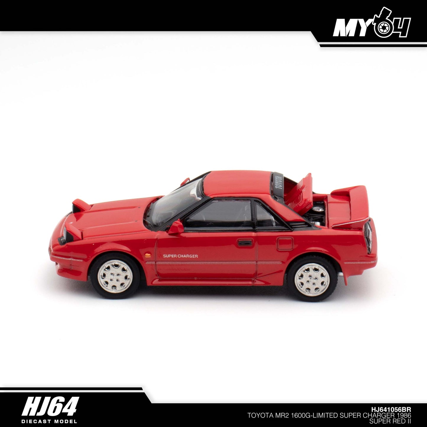 [Hobby Japan] Toyota MR2 1600G-LIMITED SUPER CHARGER 1986 - Super Red II