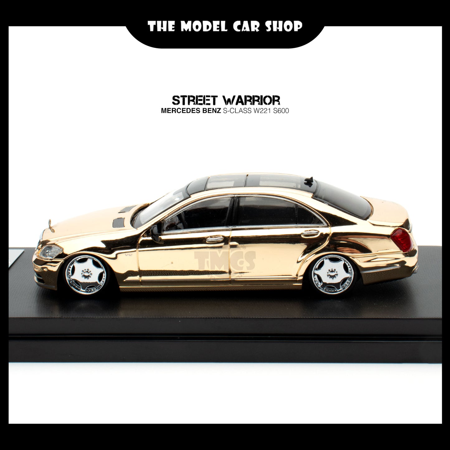 [Street Warrior] Mercedes Benz S-Class W221 S600 - Gold Chrome