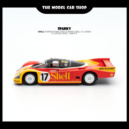 [Sparky] Shell Porsche 962C 2nd Le Mans D.Bell K.Ludwig H-J.Stuck SHELL 1988 #17