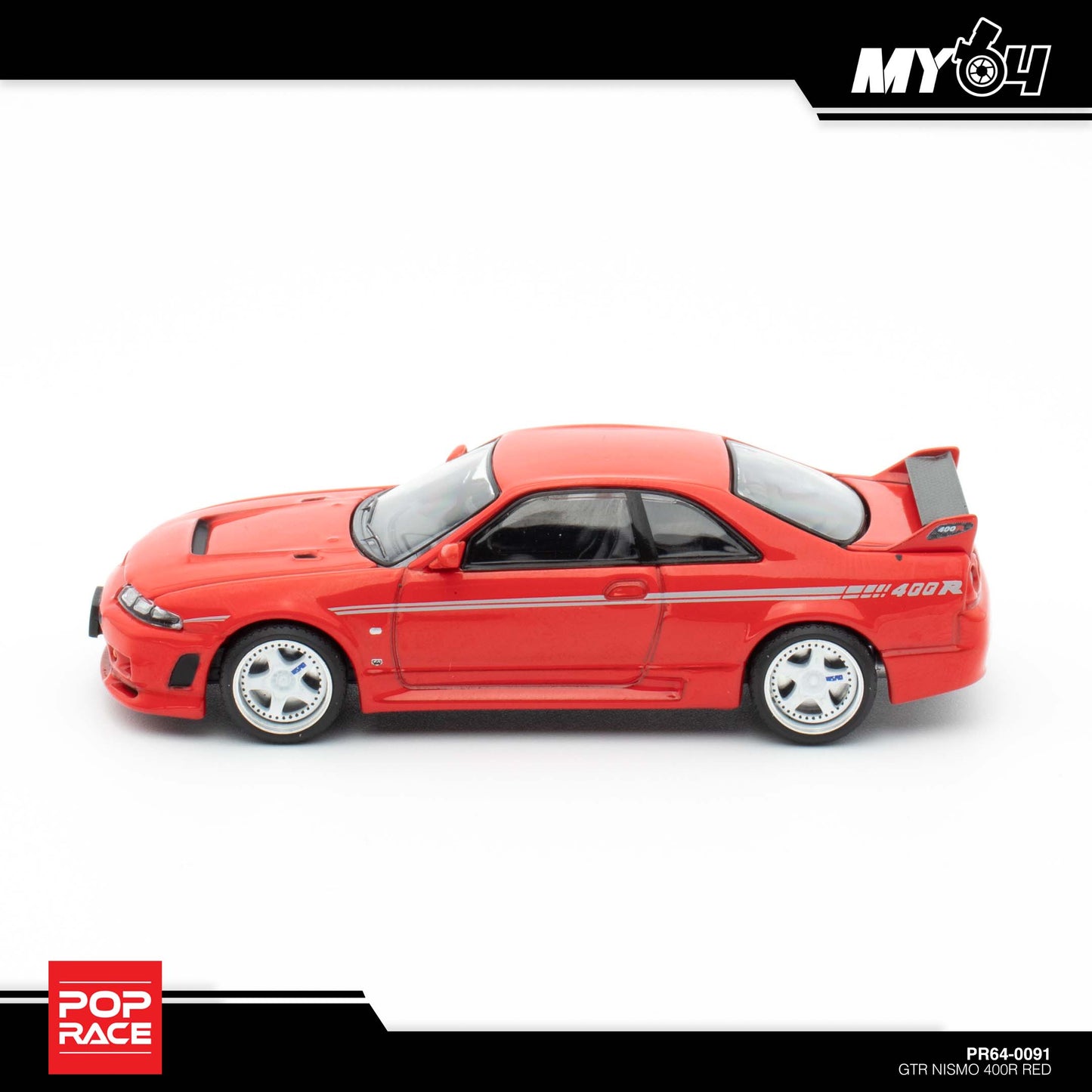 [Pop Race] Nissan Skyline GT-R R33 NISMO 400R - Red