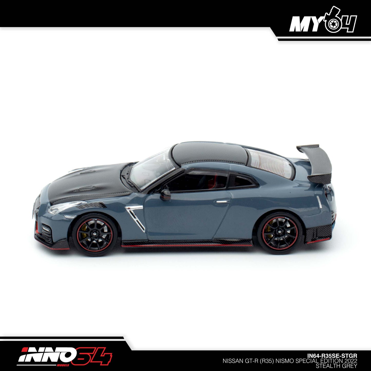 [INNO64] NISSAN GT-R (R35) NISMO SPECIAL EDITION 2022 - Stealth Gray