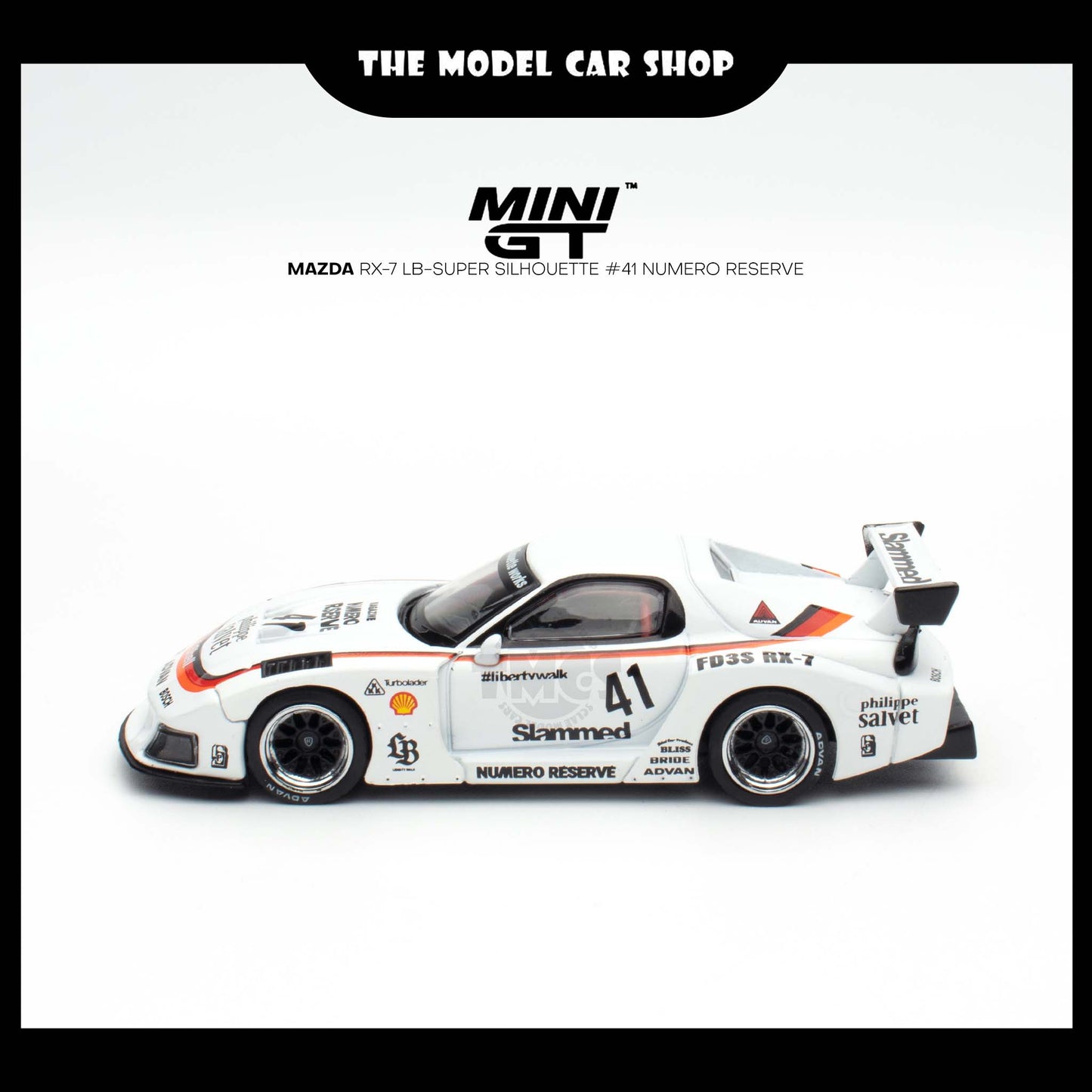 [MINI GT] MAZDA RX-7 LB-Super Silhouette #41 Numero Reserve