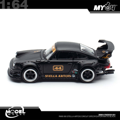 [Model Model] 1:64 RWB930 Stella Artois Circuit Specification  - Matte Black