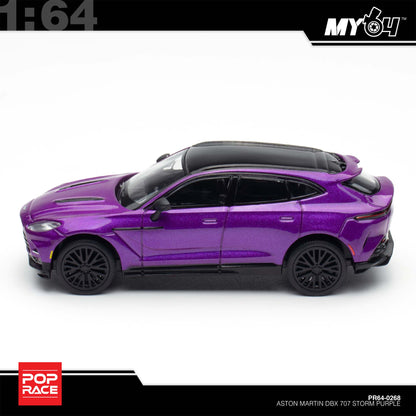 [Pop Race] 1:64 Aston Martin DBX 707 - Storm Purple