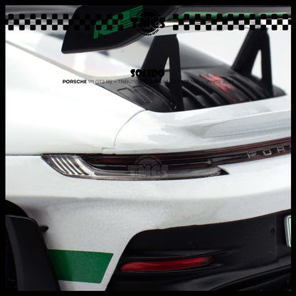 [Solido] 1:18 Porsche 911 GT3 RS – Tribute to Carrera RS Package – White 2024