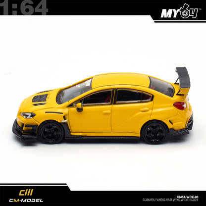 [CM Model] 1:64 Subaru WRX Varis WideBody 2.0 - Yellow