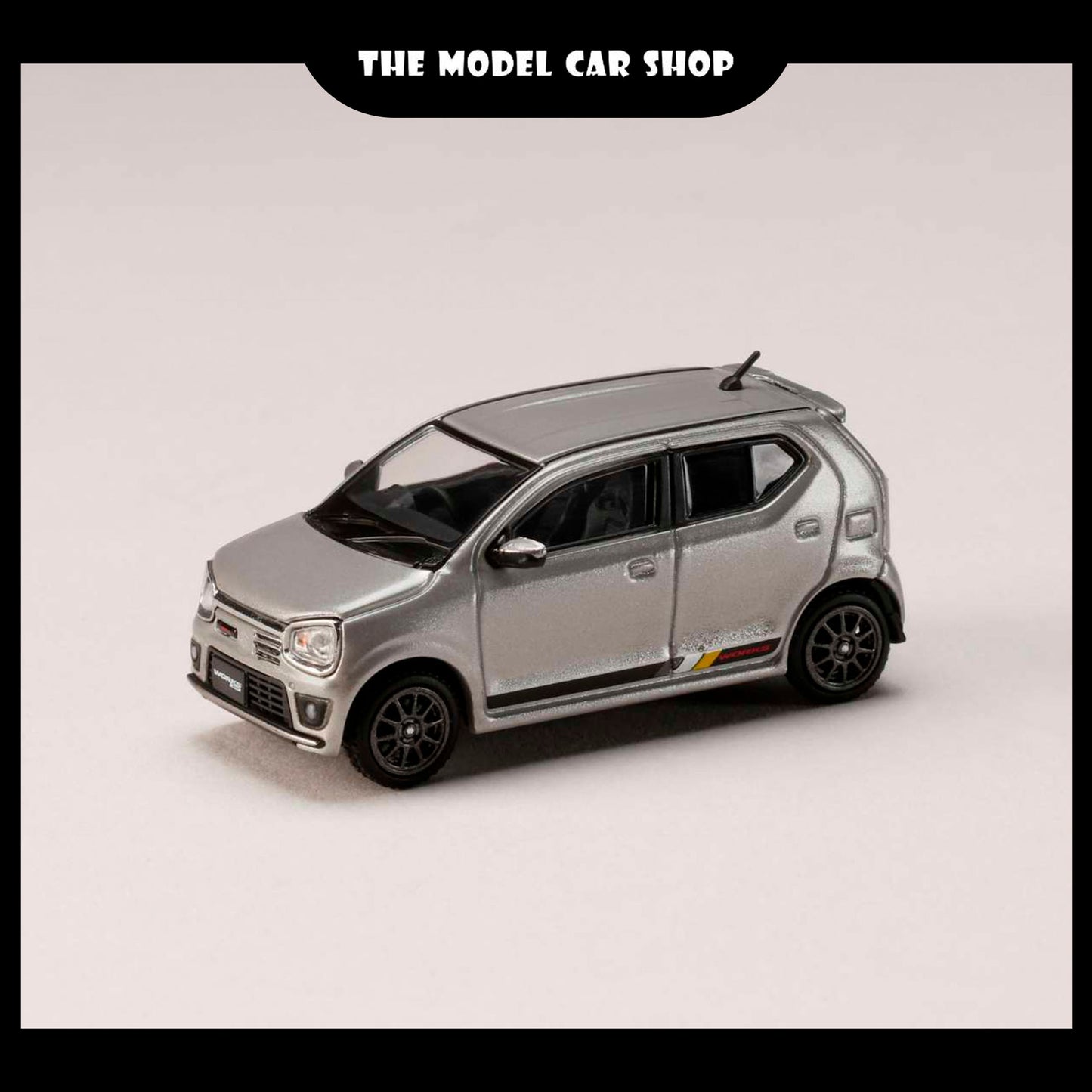 [Hobby Japan] Suzuki Alto Works (HA36S) - Steel Silver Metallic