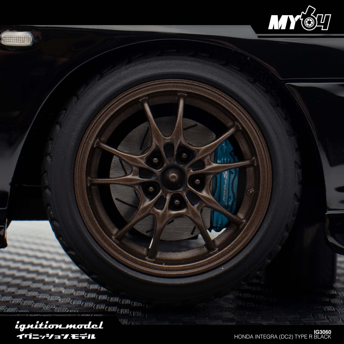[Ignition Model] Honda Integra (DC2) Type R - Black
