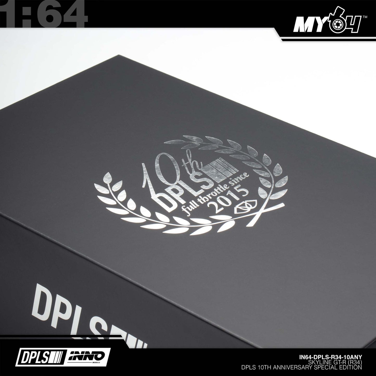 [INNO64] 1:64 INNO x DPLS 10TH ANNIVERSARY GT-R (R34) SET