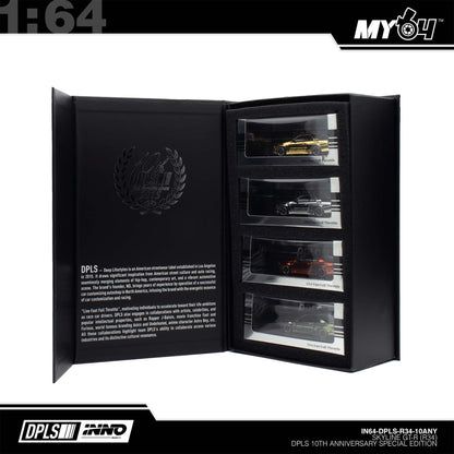 [INNO64] 1:64 INNO x DPLS 10TH ANNIVERSARY GT-R (R34) SET