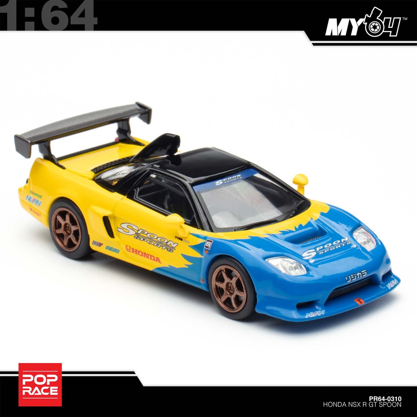 [Pop Race] 1:64 Spoon NSX-R GT
