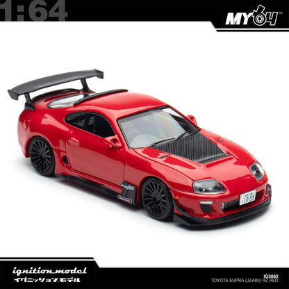 [Ignition Model] 1:64 Toyota Supra (JZA80) - RZ Red