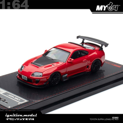 [Ignition Model] 1:64 Toyota Supra (JZA80) - RZ Red
