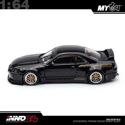 [INNO64] 1:64 Pandem GT-R (BCNR33) - Black