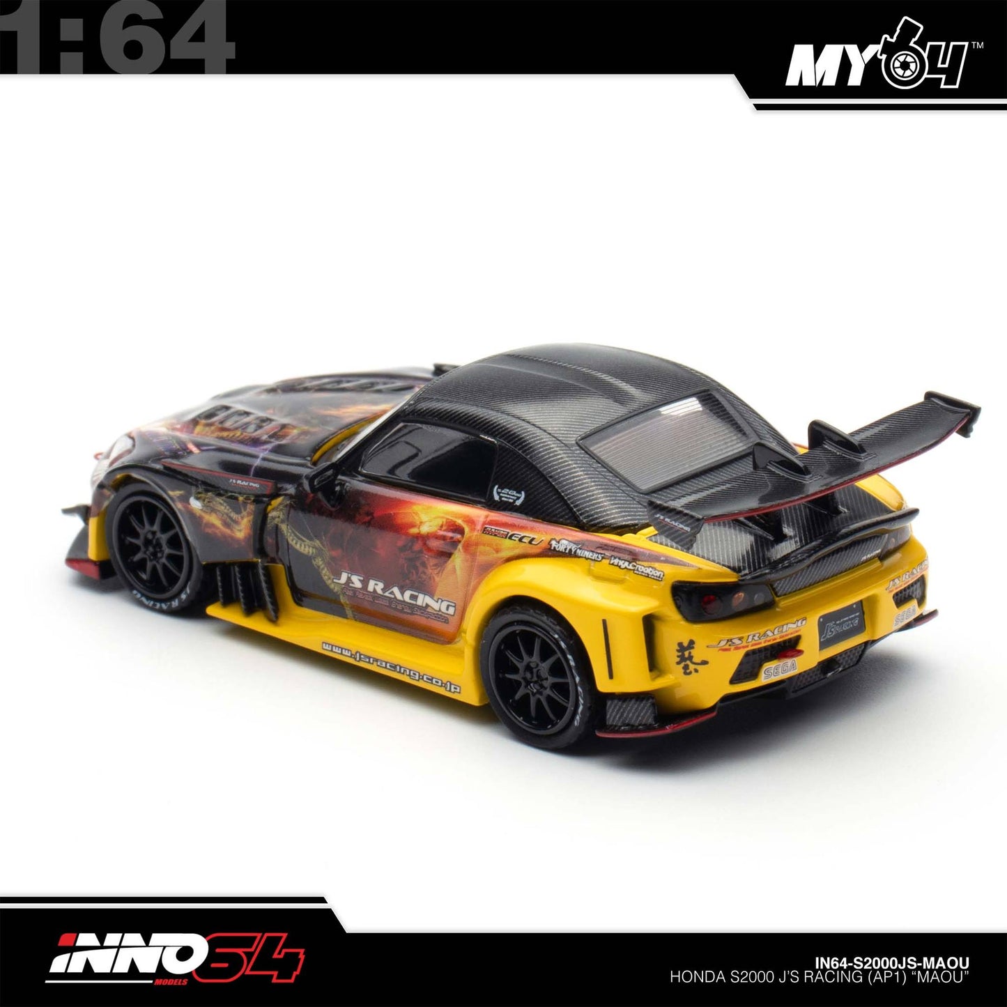 [INNO64] 1:64 Honda S2000 J'S Racing (AP1) "MAOU"