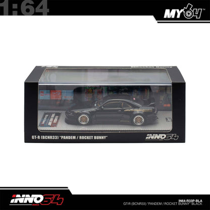 [INNO64] 1:64 Pandem GT-R (BCNR33) - Black