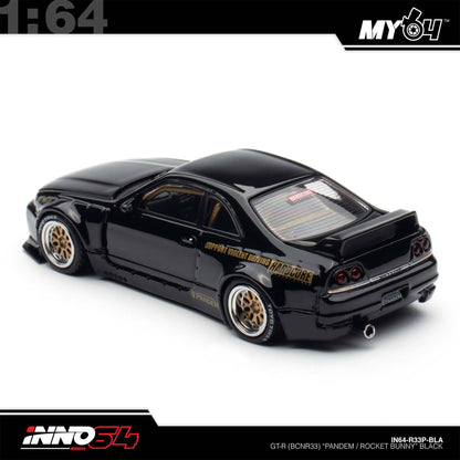 [INNO64] 1:64 Pandem GT-R (BCNR33) - Black